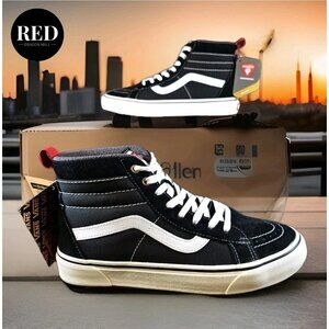 Vans SK8-Hi MTE-1 Skate Shoes Sneakers Black True White VN0A5HZY6BT - Men's Sz 9